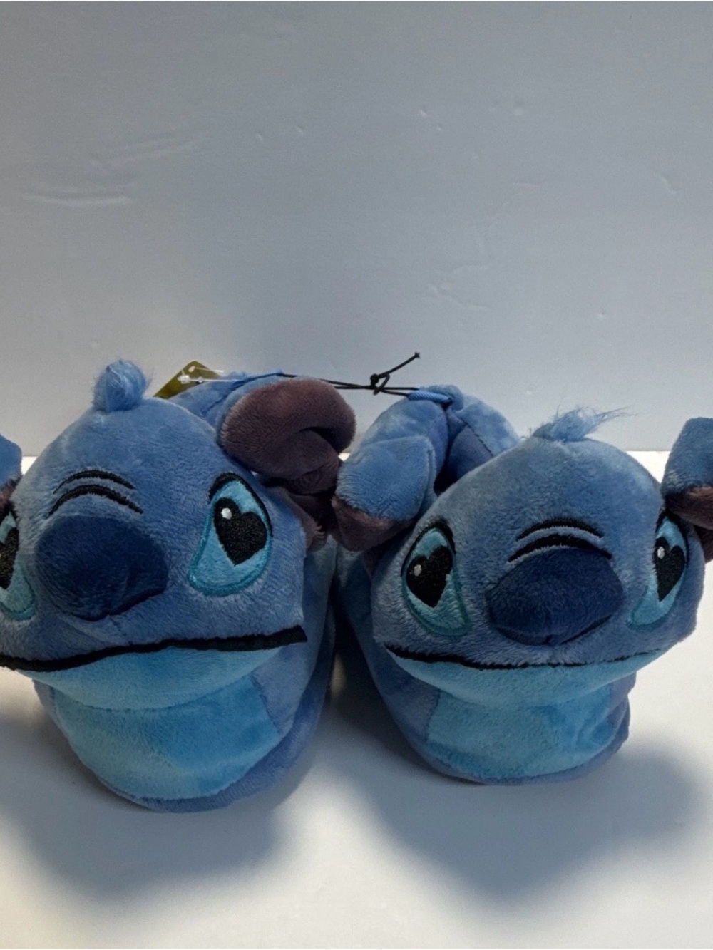Disney Stitch Pop Up Ears Plush Slip-On Slippers Blue children’s 13/1